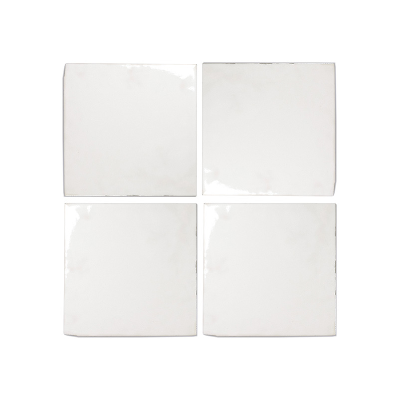 carrelage effet bejmat blanc carré sol et mur