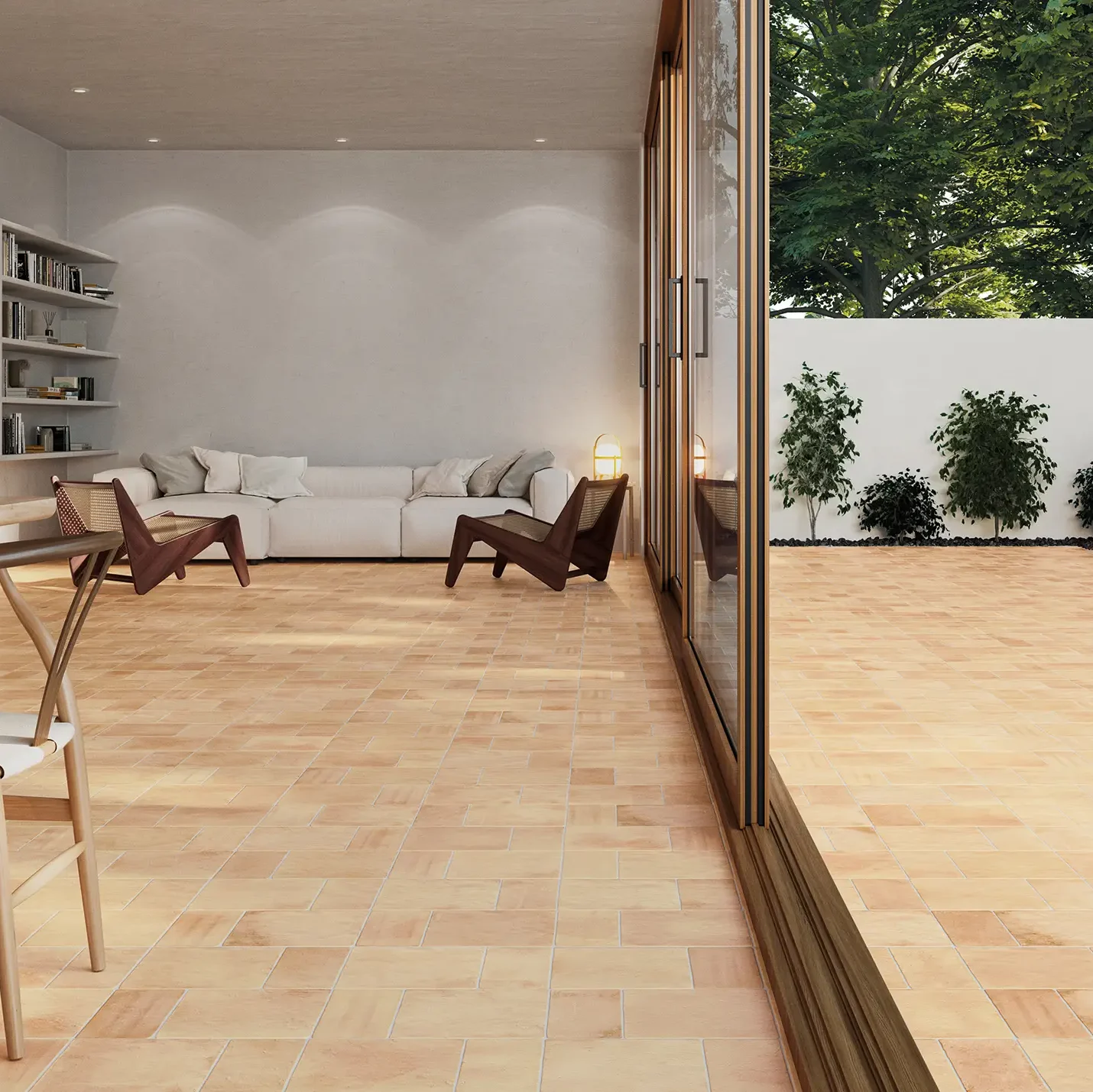 carrelage de la tour effet terre cuite sol et mur interieur et exterieur 11