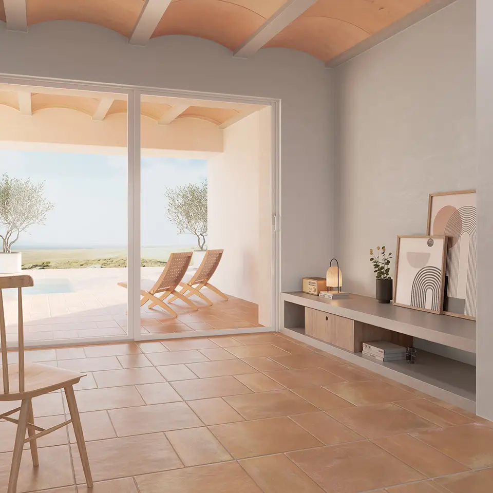 carrelage de la tour effet terre cuite sol et mur interieur et exterieur 20