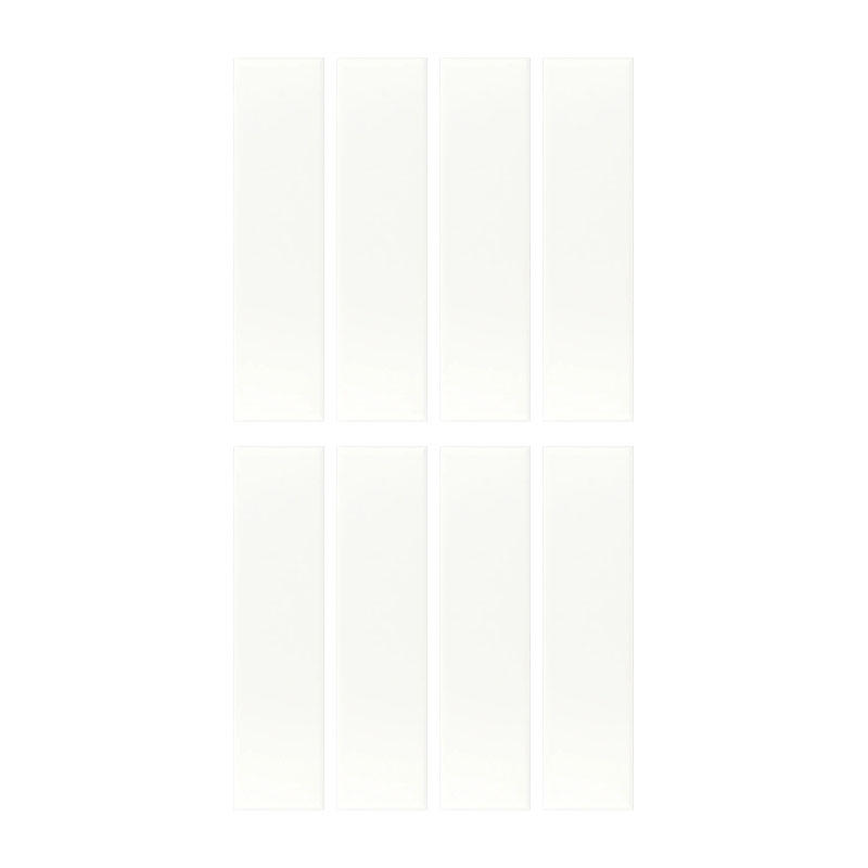 carrelage de la tour faience lisse blanc mat Eqcoosno white matt