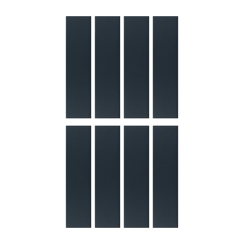 carrelage de la tour faience lisse bleu nuit mat Eqcoosno naval matt