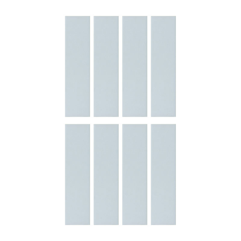 carrelage de la tour faience lisse bleu pale mat Eqcoosno baby blue matt