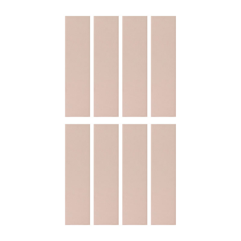 carrelage de la tour faience lisse rose pale mat Eqcoosno pink stony matt