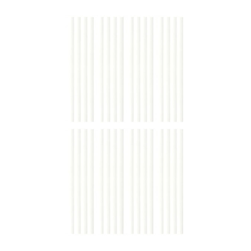 carrelage de la tour faience relief blanc mat Eqcoosno white ond matt