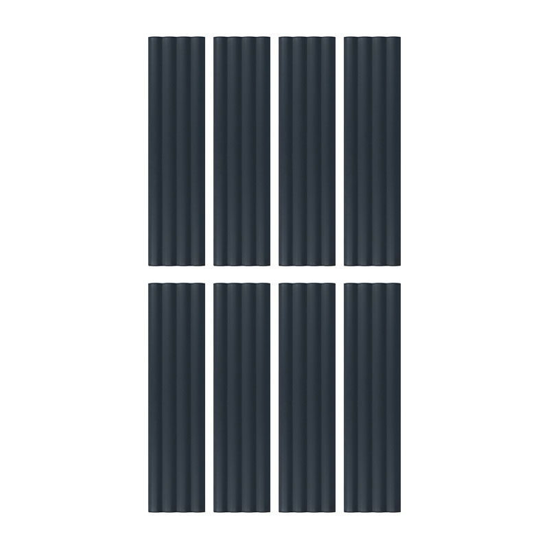 carrelage de la tour faience relief bleu nuit mat Eqcoosno naval ond matt