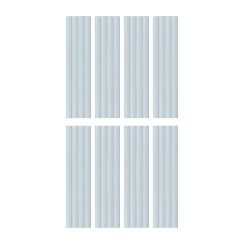 carrelage de la tour faience relief bleu pale mat Eqcoosno baby blue ond matt