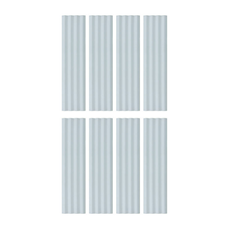 carrelage de la tour faience relief bleu pale mat Eqcoosno baby blue pra mat