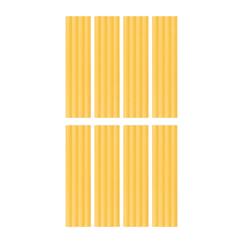 carrelage de la tour faience relief jaune mat Eqcoosno yellow ond matt