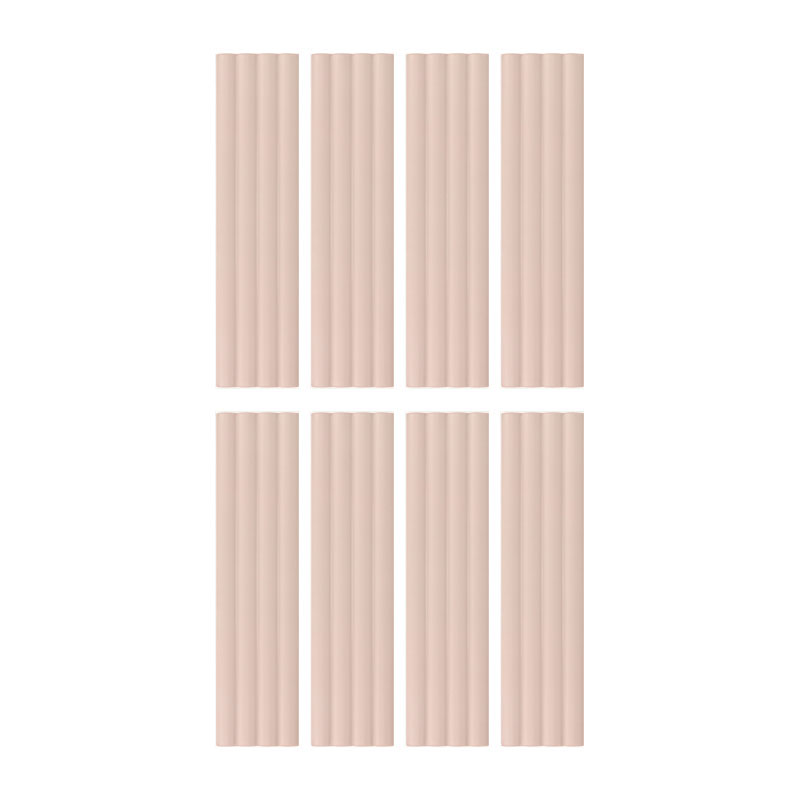 carrelage de la tour faience relief rose pale mat Eqcoosno pink stony ond matt