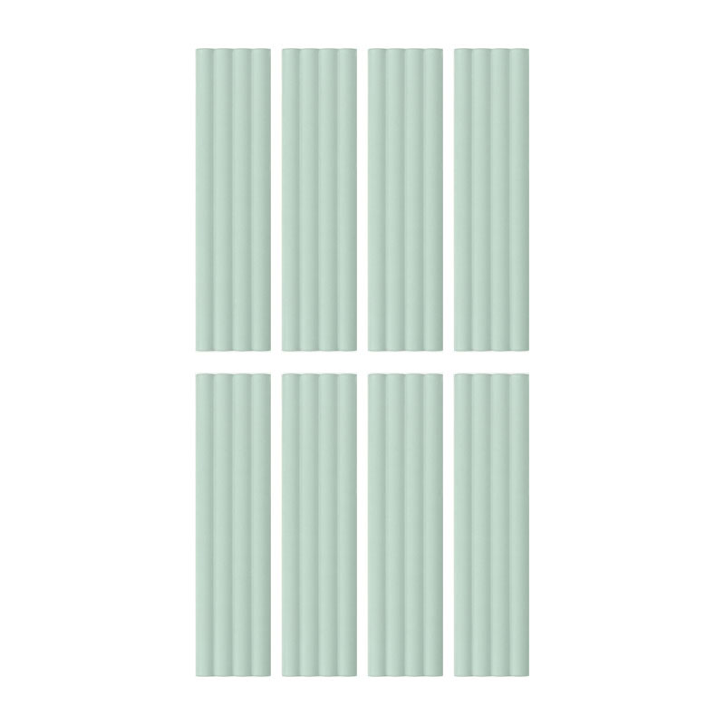 carrelage de la tour faience relief vert d eau mat Eqcoosno aloe ond matt