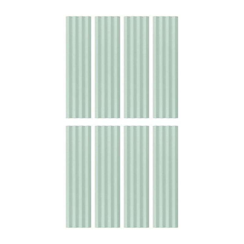 carrelage de la tour faience relief vert d eau mat Eqcoosno aloe pra mat