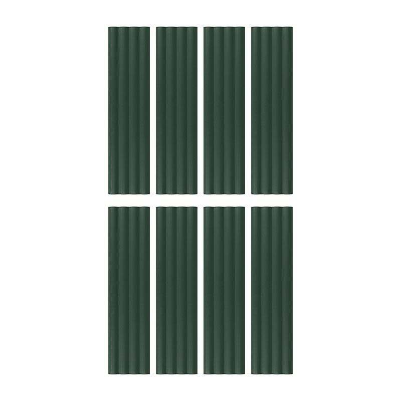 carrelage de la tour faience relief vert foret mat Eqcoosno laurel green ond matt