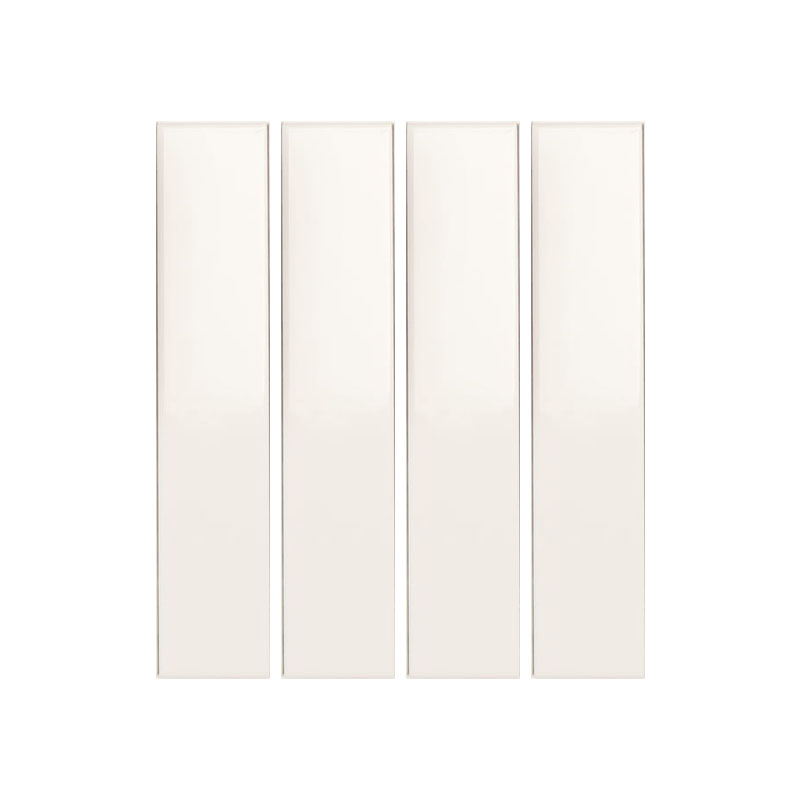 carrelage de la tour faience lisse hologramme blanc cassé milk brillant