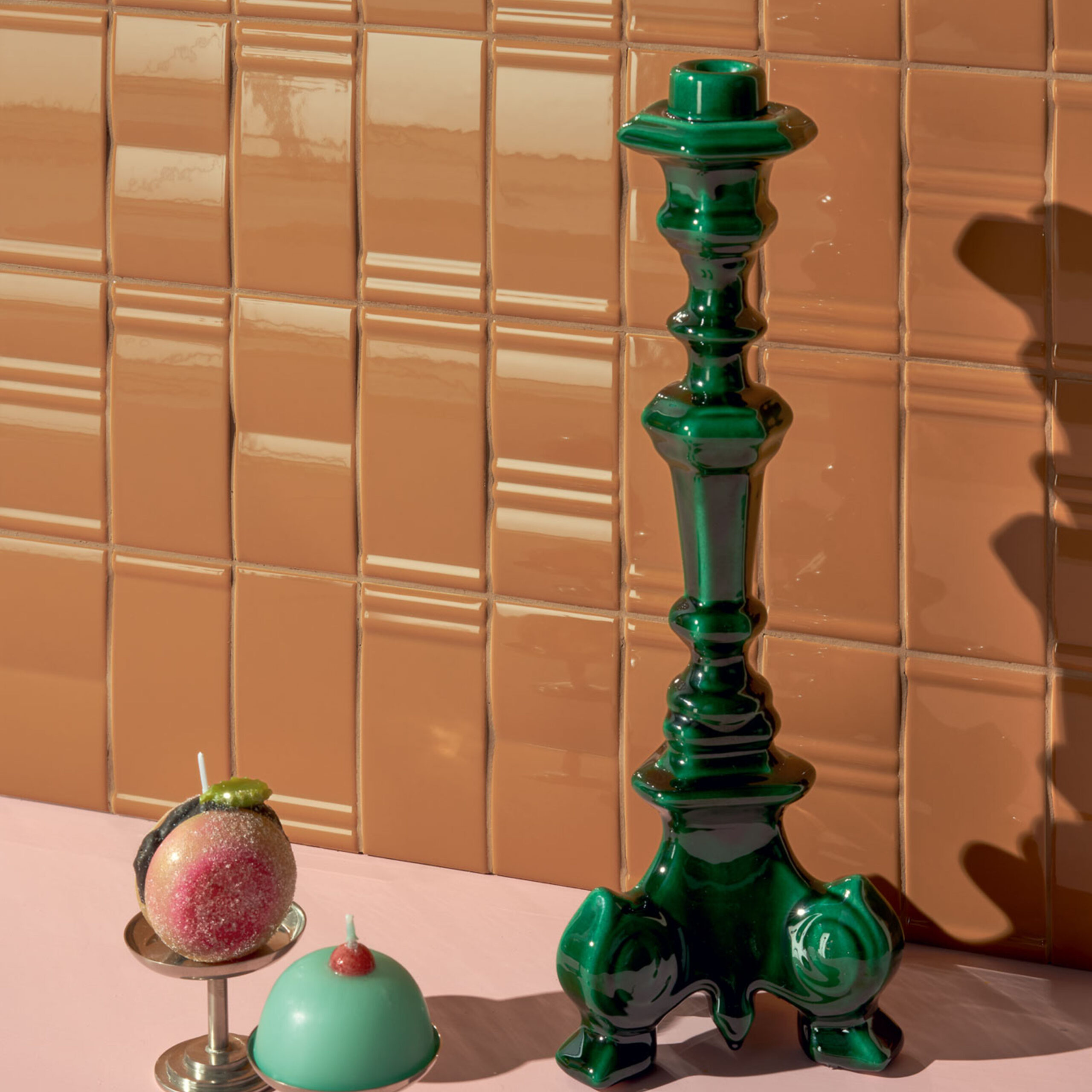 carrelage de la tour faience quarmo mix carramello caramel glossy 2