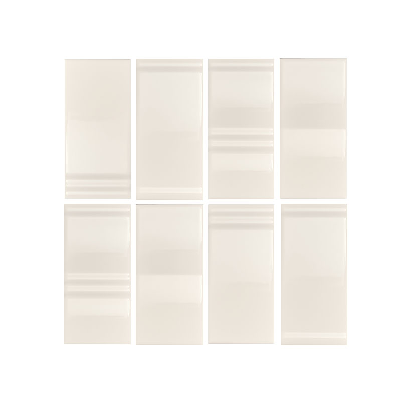 carrelage de la tour faience quarmo mix milk lait glossy