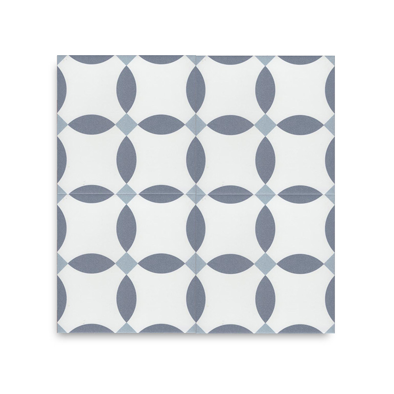 carrelage de la tour effet carreau de ciment blanc bleu couloir revlam cheb 2