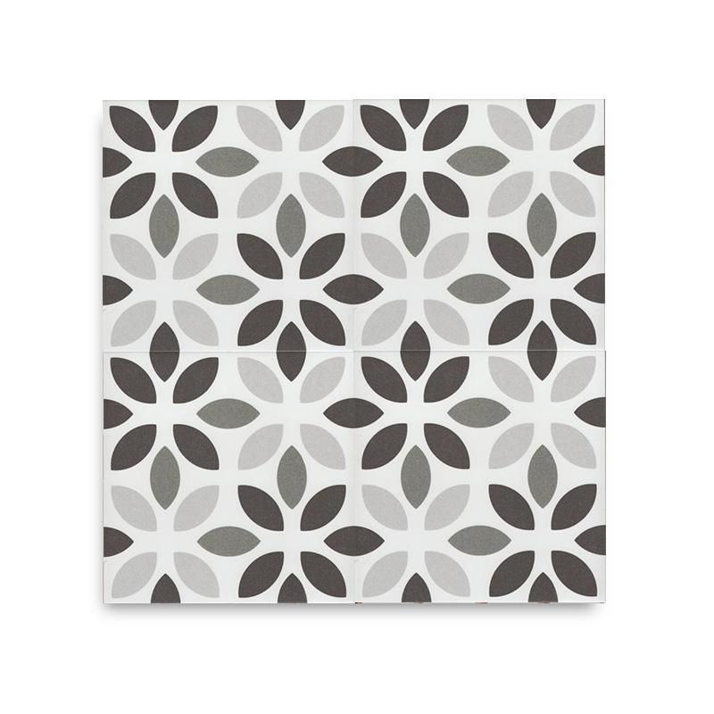 carrelage effet carreau de ciment cuisine gris vert et blanc revlam lyl 2