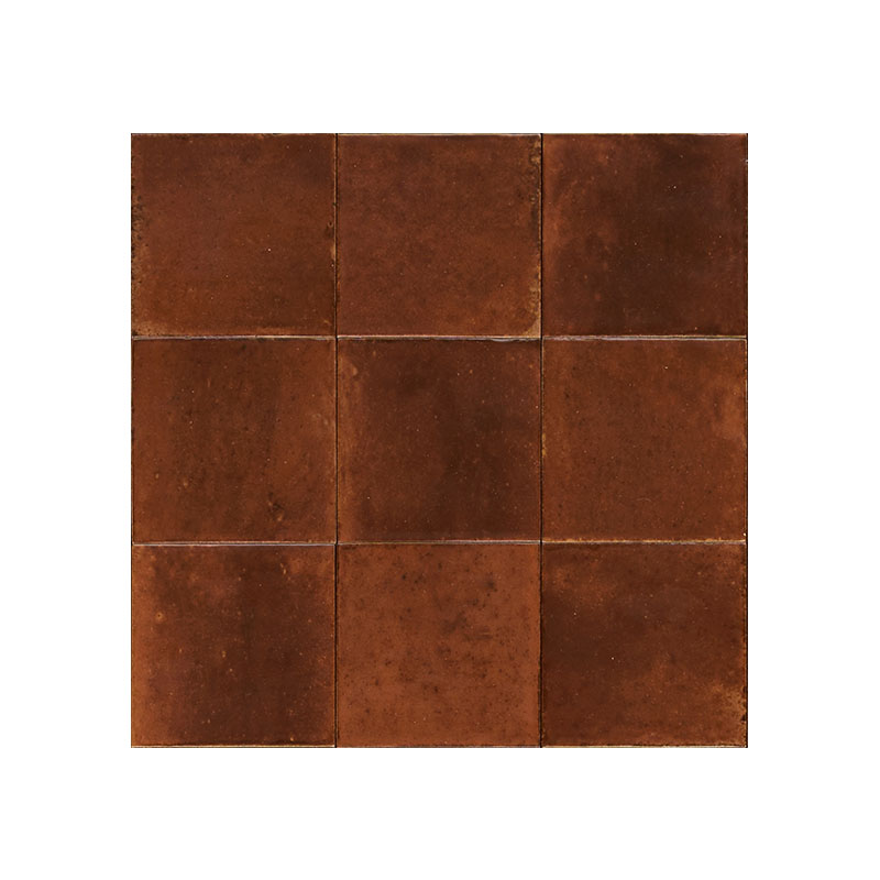carrelage de la tour effet zellige marlu caramel carre