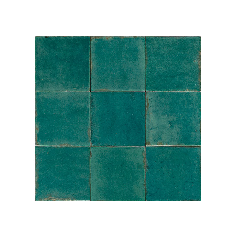 carrelage de la tour effet zellige marlu emerald carre