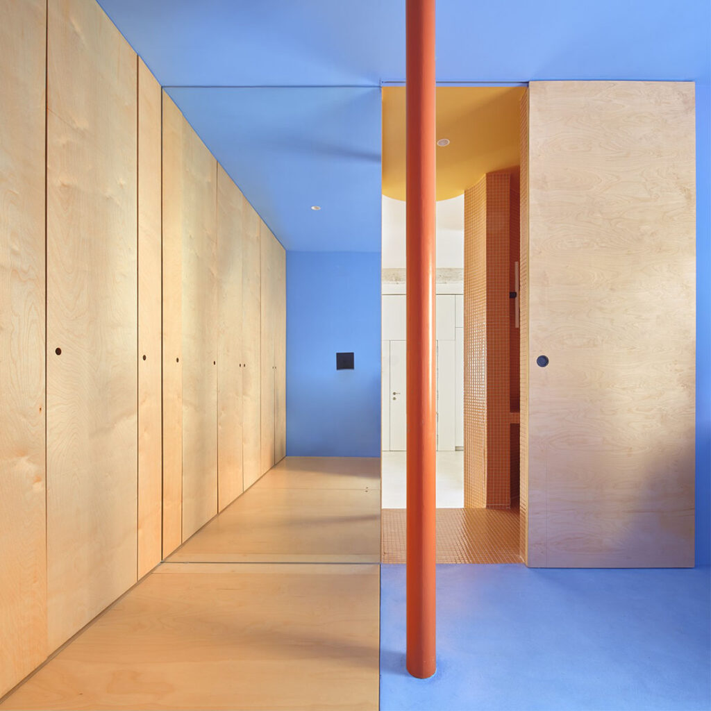 carelage de la tour mosaïque orange 304 1