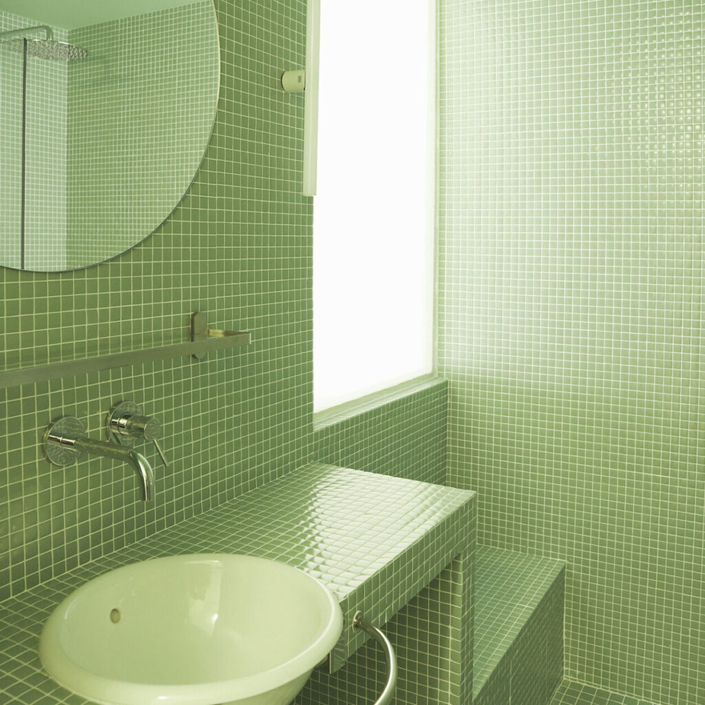 carelage de la tour mosaïque vert 115 1