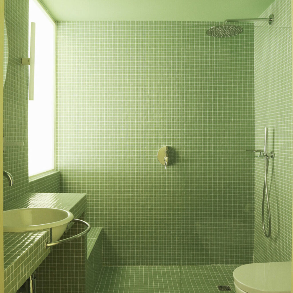 carelage de la tour mosaïque vert 115 2