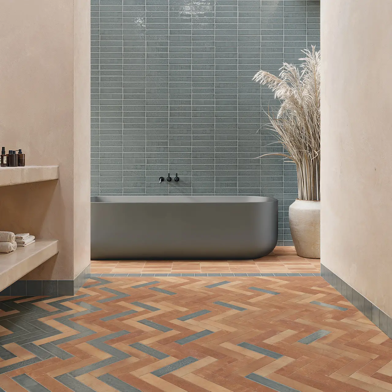 carrelage sol et mur salle de bain woter