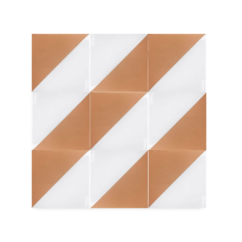 Faience veritable terre cuite bicolore fecar terra blanc brillant 1