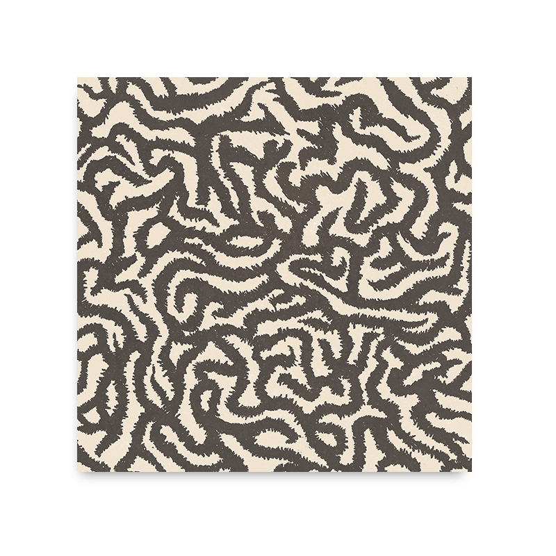 Carrelage à Motif Serpent Quanok ebony