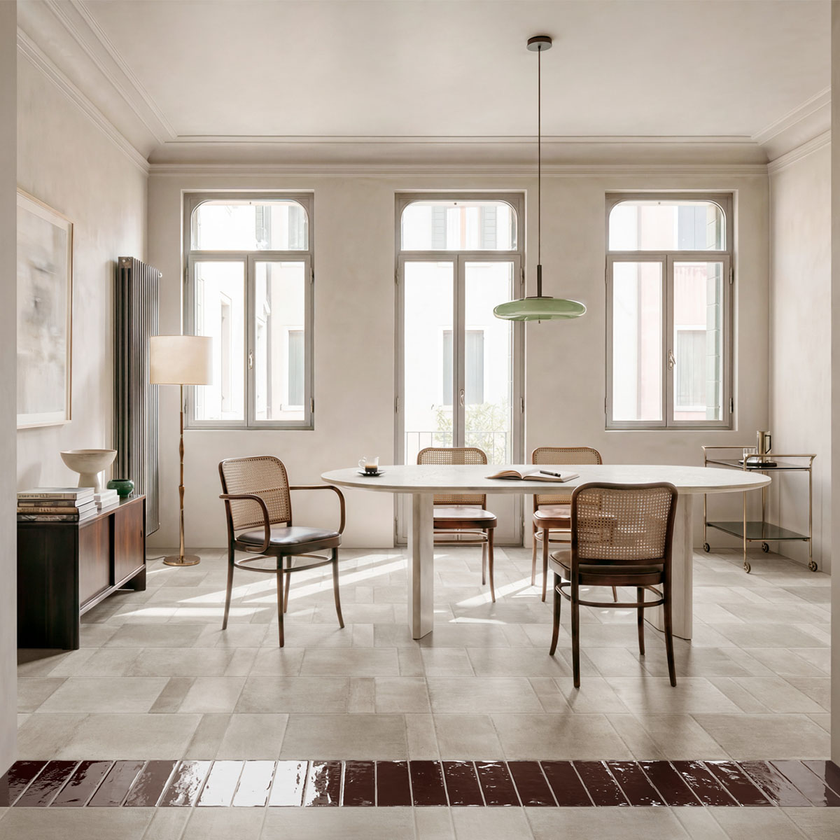 carrelage de la tour effet terre cuite petit rectangle carre vanilla 1